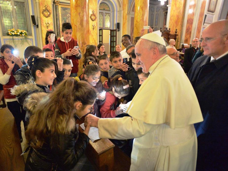 Encontro com jovens refugiados em Istambul (Lusa)