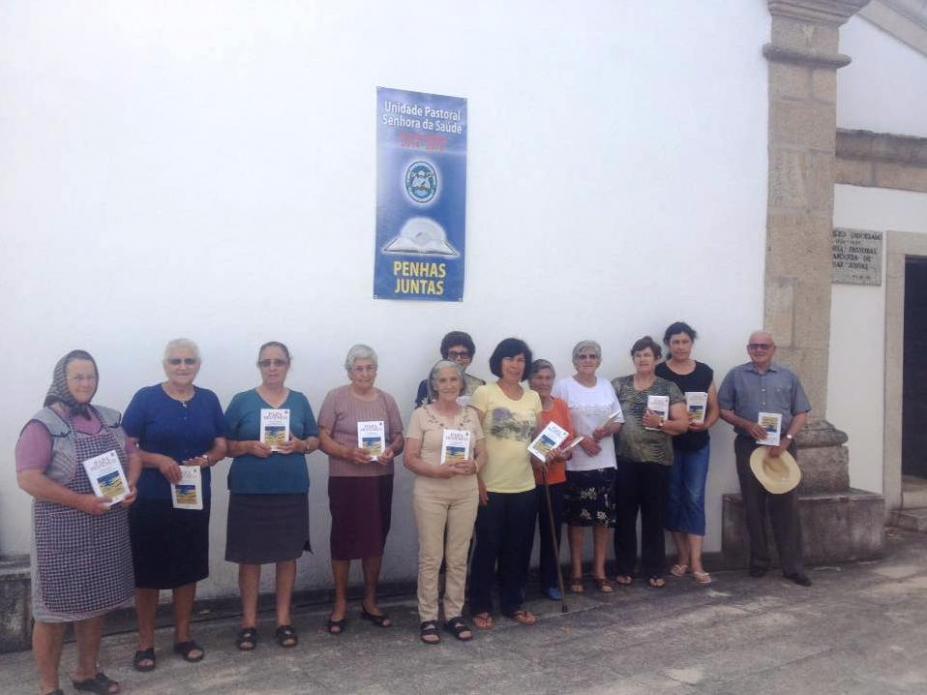 Leigos da Unidade Pastoral Senhora da Saúde, em Vinhais, com a nova encíclica do Papa