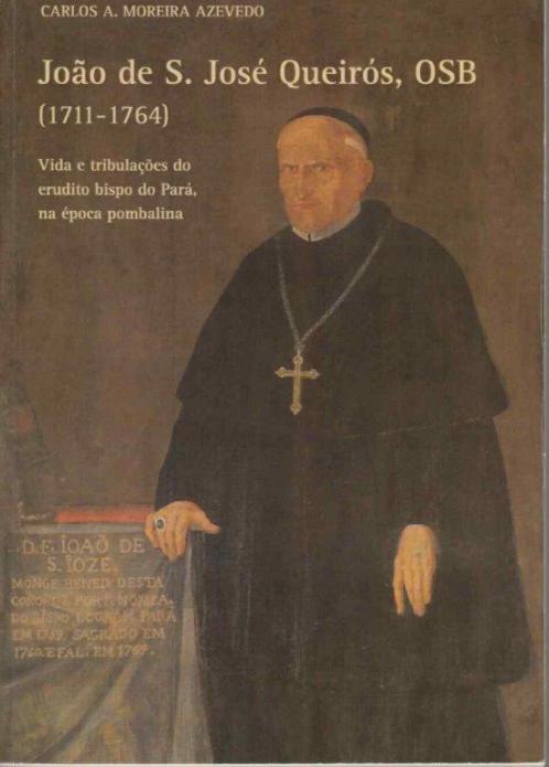 Capa do Livro sobre D. João Queirós