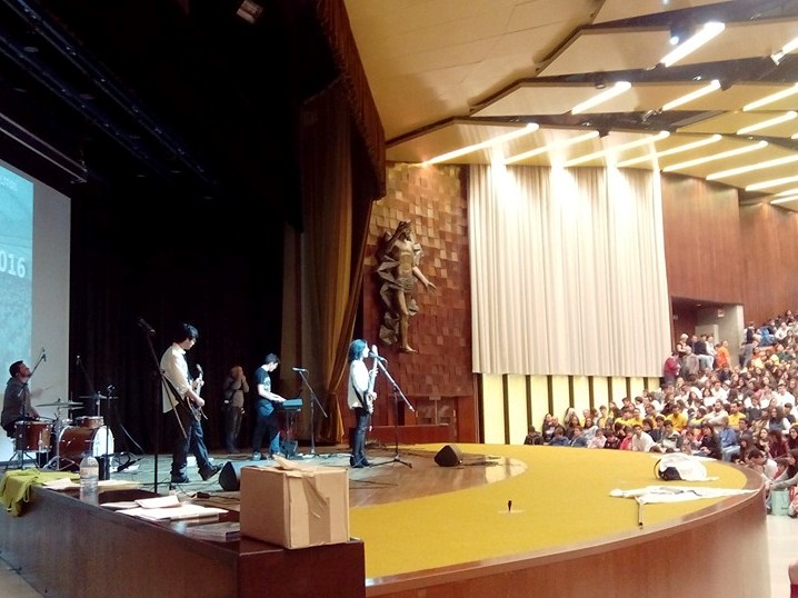 Godstones em concerto. Peregrinação Nacional de Acólitos, Auditório Paulo VI, Fátima