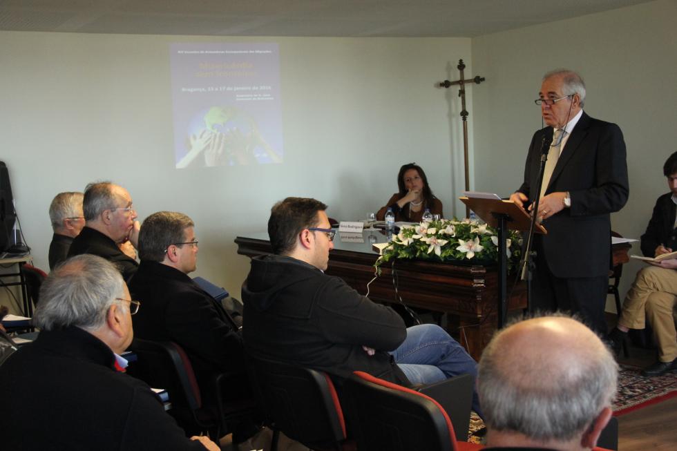Agência ECCLESIA/PR, Silva Peneda no XVI Encontro de Agentes Sociopastorais das Migrações