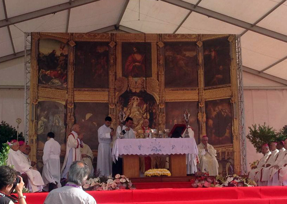 Missa no Estádio dos Barreiros