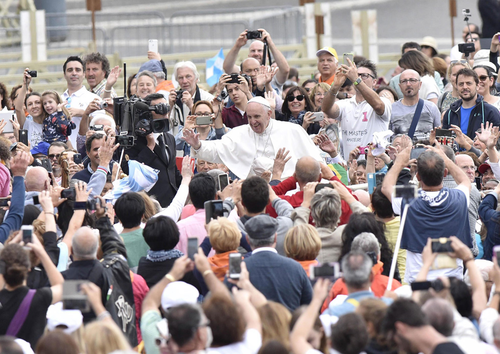 Papa Francisco, audiência 01 de junho 2016