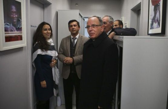 D. Manuel Clemente e André Costa Jorge (Mário Cruz/LUSA)