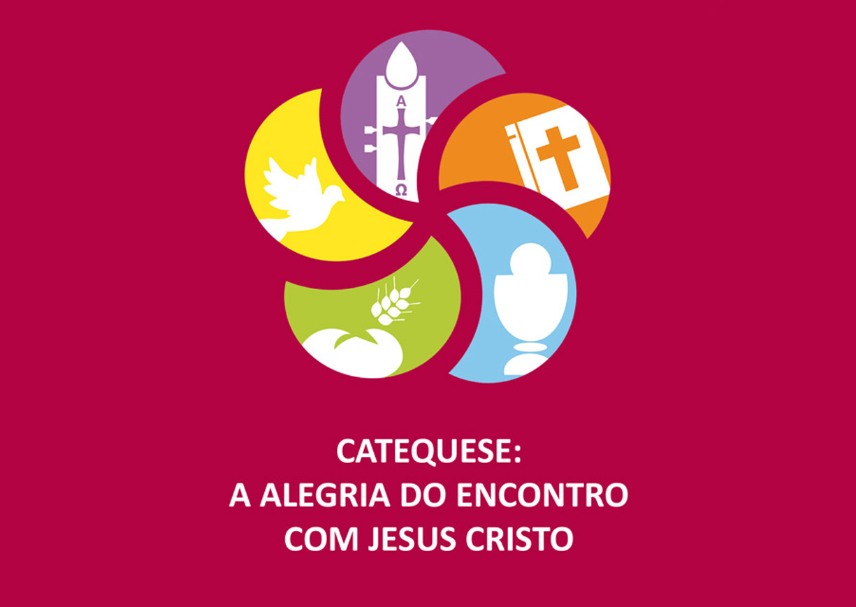 Capa da carta Pastoral «Catequese: A Alegria do Encontro com Jesus Cristo»