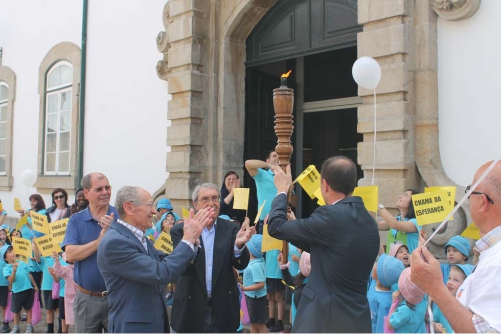  Andreia Gonçalves - «Chama da Solidariedade» em Chaves, Distrito de Vila Real