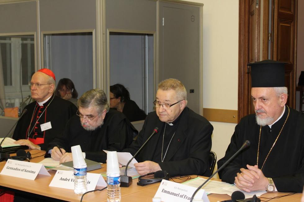 CCEE, Fórum Europeu Católico-Ortodoxo, em Paris