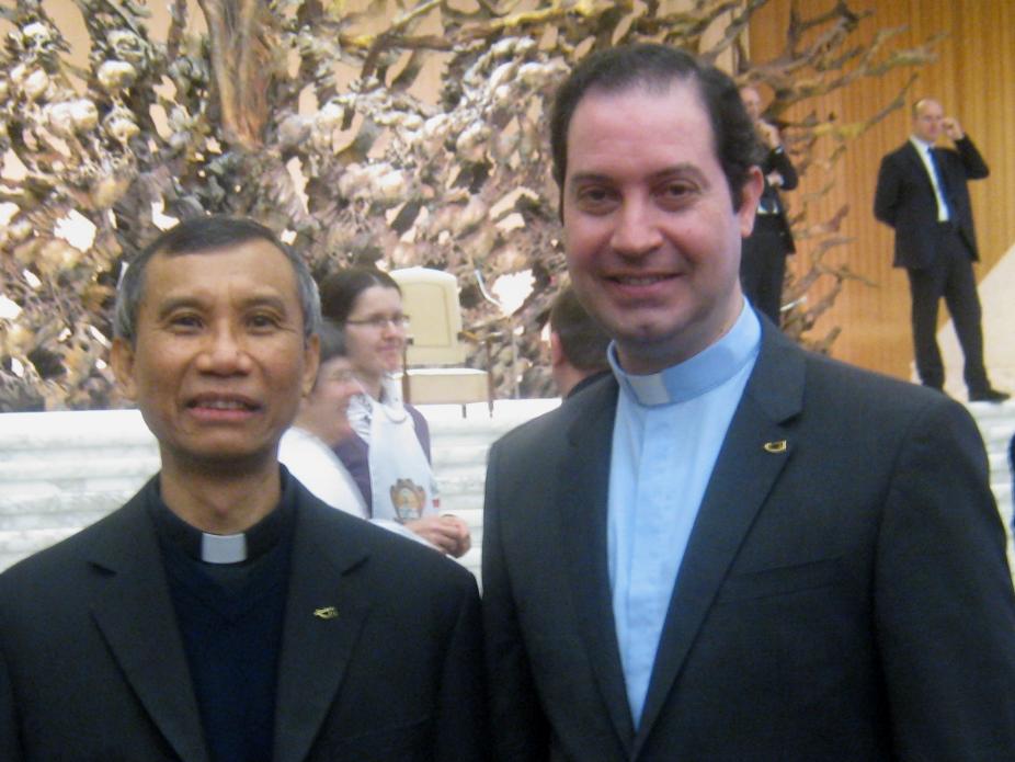 Padres Celso Godilano e José Carlos Nunes (OC/Agência ECCLESIA)