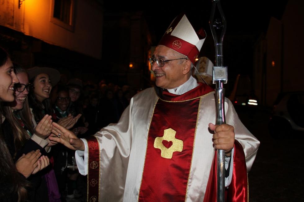 Agência ECCLESIA/LFS, D. José Ornelas na saudação após a ordenação episcopal