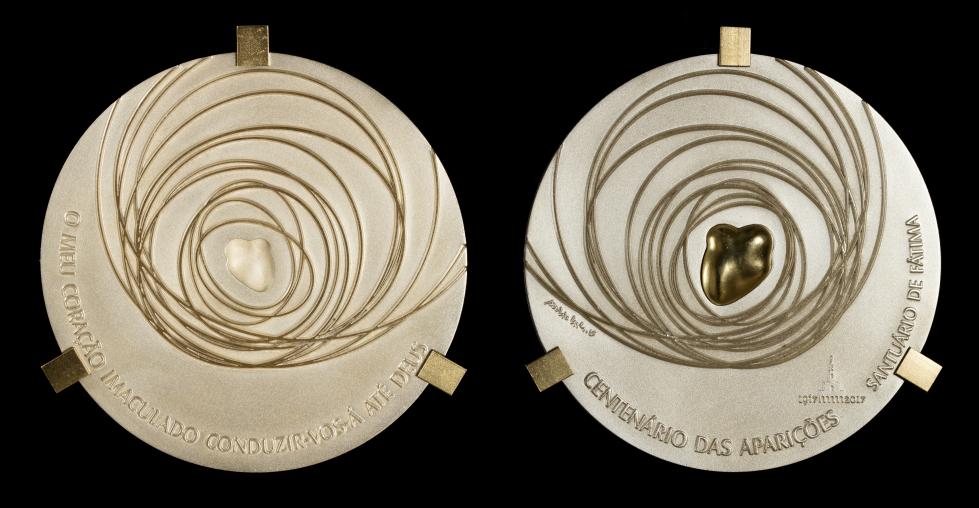 Foto Santuário de Fátima - Medalha Comemorativa do Centenário das Aparições de Fátima