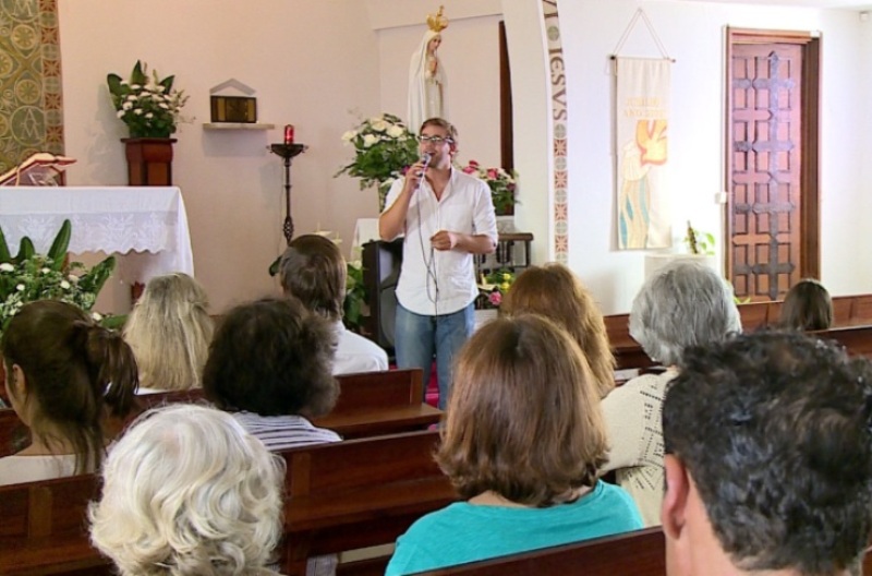 AE - Músico João Ameal trouxe à capela do IPO o trabalho «Rezar, crescer e cantar» 