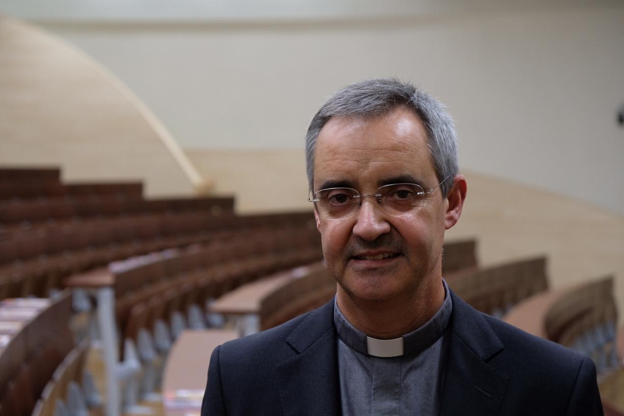 Foto Agência ECCLESIA/HM, padre Nuno Gonçalves, reitor da Universidade Gregoriana