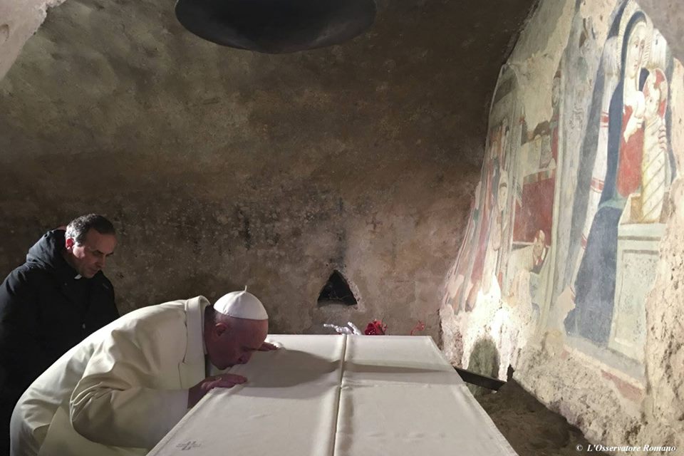 Papa Francisco em Greccio