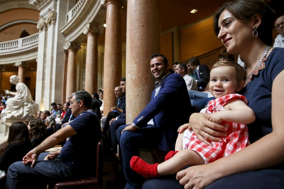 Lusa - Galerias da Assembleia da República no debate parlamentar da Iniciativa de Cidadãos «Pelo Direito a Nascer»