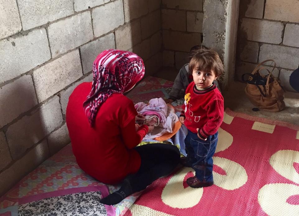 Agência ECCLESIA/HM, Família Refugiada no Líbano