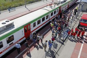 Chegada de jovens à Polónia para a JMJ 2016 (Foto: Lusa)