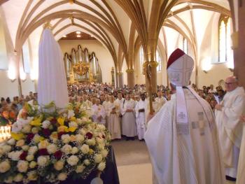 Passagem da imagem peregrina de Nossa Senhora de Fátima pelo Luxemburgo