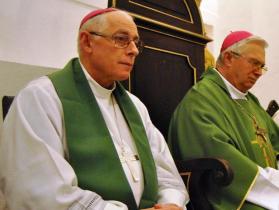 D. João Marcos e D. António Vitalino (Foto: Diocese de Beja)