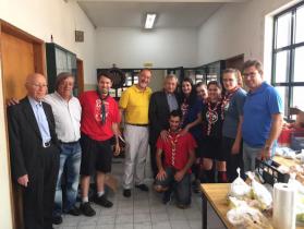DR - Bispo de Aveiro visitou o quartel de Bombeiros de Águeda