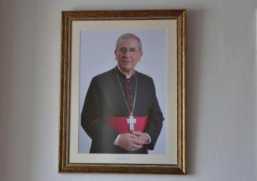 Foto Arlindo Homem/AE, D. José Traquina, Bispo de Santarém