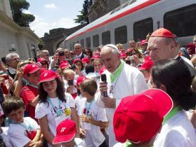 Comboio das Crianças, Vaticano, junho de 2013 (Lusa)