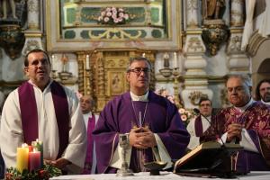 D. António Couto (ao centro). Foto: Diocese de Lamego