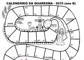 Calendário Quaresma 2015