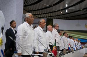 Foto Presidência da República - Cimeira Ibero-Americana, Colômbia