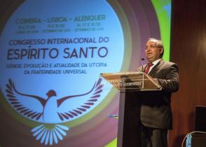 Foto: Florentino Franco/CLEPUL - José Eduardo Franco no Congresso Internacional do Espírito Santo