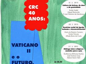 CRC - Pormenor do cartaz das conferências de maio