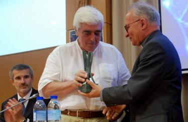 Foto: SNPC Luís Miguel Cintra recebe Prémio Árvore da Vida-Padre Manuel Antunes de D. Pio Alves