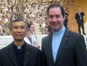 Padres Celso Godilano e José Carlos Nunes (OC/Agência ECCLESIA)