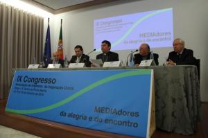 PR/Agência ECCLESIA - Cónego José Vieira, Filipe Mota Pires, D. João Lavrador, cónego Salvador Santos, cónego Fernando Monteiro