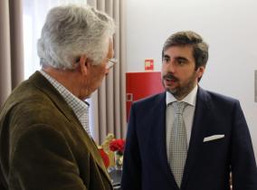 PR/Agência ECCLESIA - Padre Elísio Assunção, vice-presidente da AIC, e Pedro Lomba, secretário de Estado