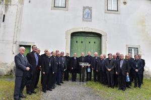 João Cláudio/Missão Press, Bispos de Portugal na futura sede Conferência Episcopal Portuguesa