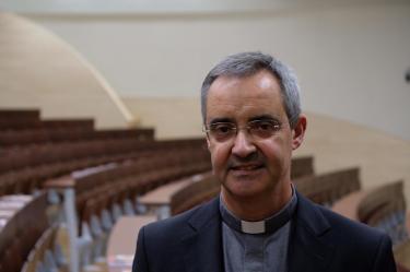 Foto Agência ECCLESIA/HM, padre Nuno Gonçalves, reitor da Universidade Gregoriana