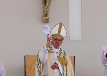 Foto Arlindo Homem, Papa Francisco em Fátima