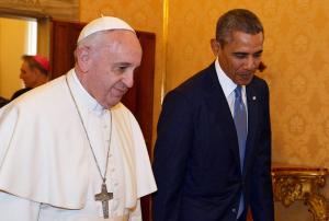 EFE - Papa recebeu presidente dos EUA no Vaticano em março de 2014