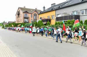 João Cláudio/AE/OMP, Grupo de peregrinos participantes nas pré-JMJ