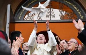 Papa Francisco e D. Louis Raphael I Sako (dir.)
