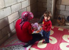 Agência ECCLESIA/HM, Família Refugiada no Líbano