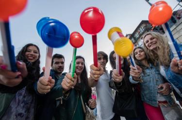 Foto Lusa, Festa de São João no Porto