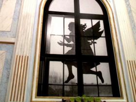 Obra plástica de Lourdes Castro e Manuel Zimbro. Capela do Rato, Lisboa (SNPC)